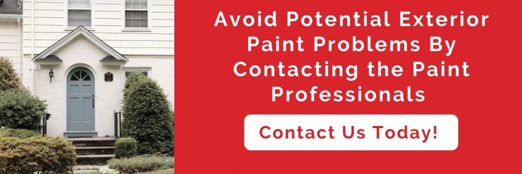exterior paint problems and solutions